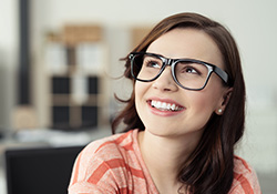 Young woman with healthy smile